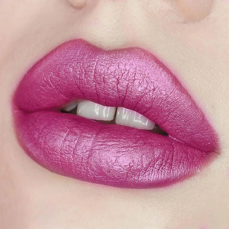 1 PC Red Metallic Lipstick Longlasting Glitter Lip Glaze  Waterproof Moisturize Luminous liptint Shimmer Shiny Lipgloss Makeup