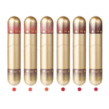 1pcs Double-head lip gloss lipstick, hydrating and moisturizing, foldable, sparkling mirror-like, nourishing lip gloss