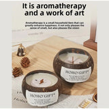 Bougies parfumées à la noix de coco, bougies d'ambiance au parfum avancé, décoration de chambre à coucher, souvenir créatif, cadeau d'anniversaire