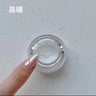 1 pieza de polvo de uñas con efecto espejo Moonlight, plateado, con purpurina fina y efecto metálico, pigmento en gel, esmalte de uñas holográfico cromado, para salón de arte.