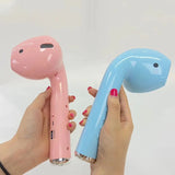 Casque Bluetooth géant surdimensionné pour AirPods Pro, modèle audio sans fil Bluetooth, cadeau de chasse, barre de son rouge Hot Net