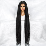 40" Cornrow to Knotless Box Braids Wig | Full Lace