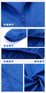 Sun Protection Wind Cycling Jacket Men's Windbreaker Mtb Biker Jacket Short Wind Cycling Bicycle Couple Clothing Jersey cycling - Lootquake