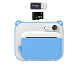 Cámara para niños con impresión instantánea, cámara de fotos digital, cámara de vídeo para niñas, regalo de cumpleaños para niños