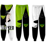 WICKED The Musical Elphaba Sweat Pants 3D Joggers Pants Casual Trousers Men/Women Hip Hop Sweatpants Pantalon Homme Streetwear - Lootquake