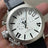 Mens Mechanical Automatic U Black Wristwatch Stainless Steel Rubber White Blue Left Hook Big Boat Watch 50mm - Lootquake