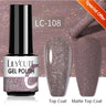 LILYCUTE 5ml Liner Gel Nail Polish UV LED Nail Art Paint Gel Gorgeous Glitter French Effect Semi Permanent Nail Painting UV Gel
