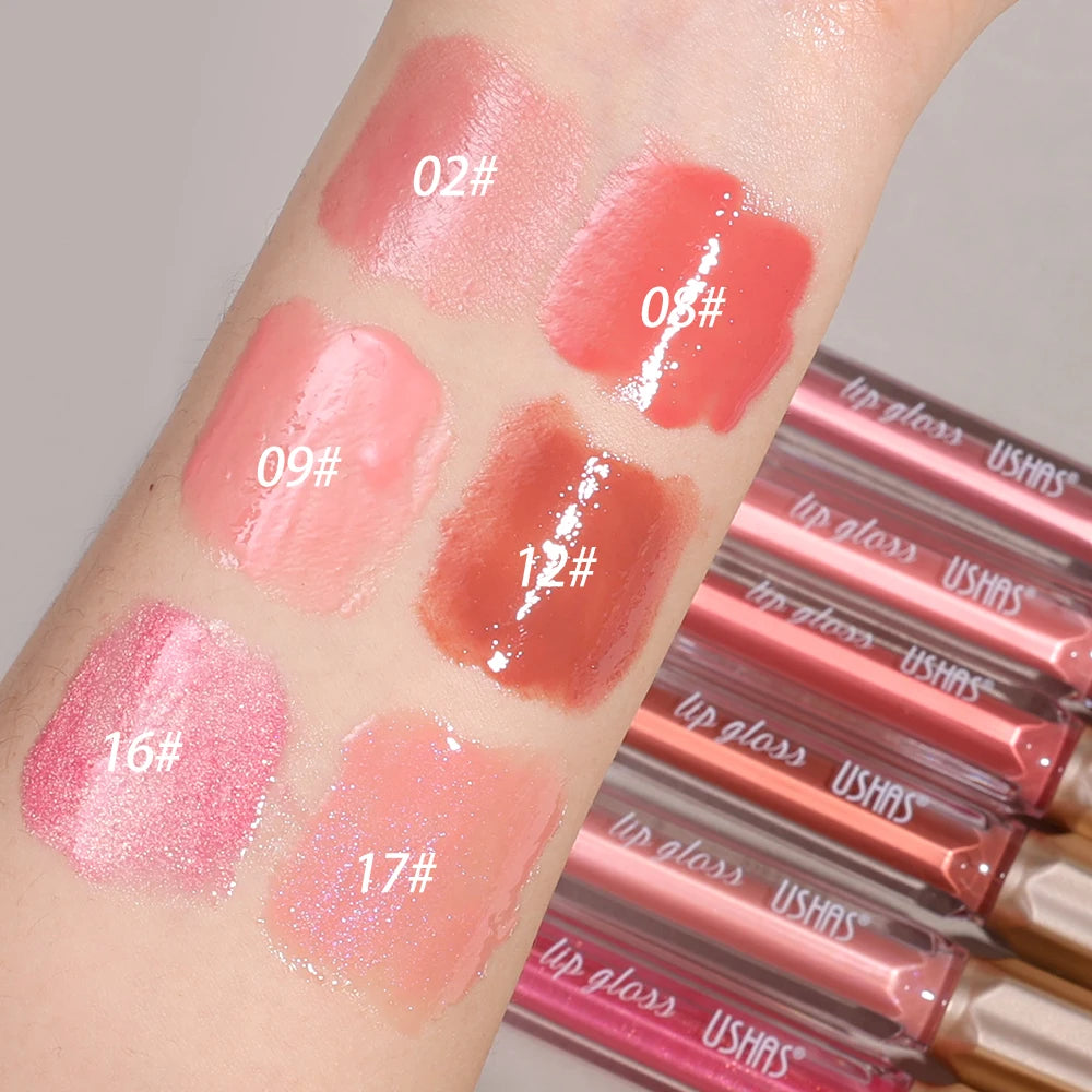 Rouge à lèvres liquide pailleté nacré, hydratant, longue tenue, antiadhésif, sexy, scintillant, brillant, rouge, maquillage pour femmes, cosmétiques