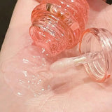Lovely Honey Pot Lip Oil Lip Gloss Lip Balm Hydrating Lip Balm For Lip Care Moisturizing Clear Lip Oil Liquid Lipstick
