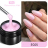 BORN PRETTY 60/30 ml Gel de extensión de uñas de gelatina dura Esmalte de uñas de gel Uñas francesas Nude Rosa Blanco Transparente Suministros de uñas Gel para extensión