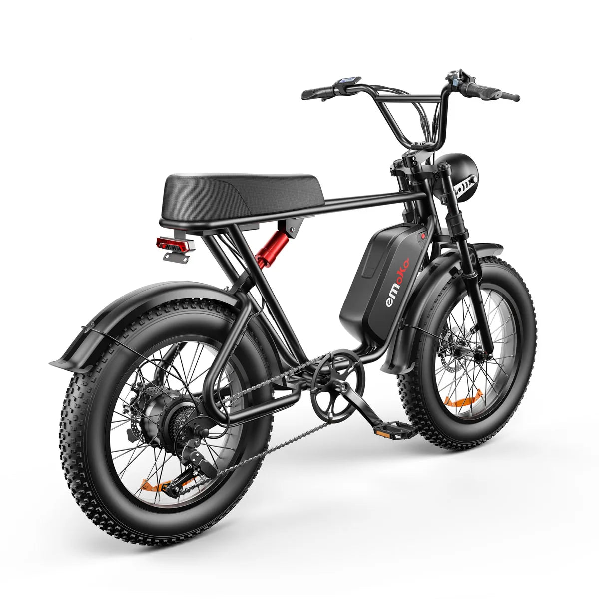 Bicicleta eléctrica para adultos Emoko C91, 1000 W x 2, batería de 48 V 23 Ah, bicicleta de montaña eléctrica con neumáticos anchos de 20 pulgadas.