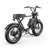 Bicicleta eléctrica para adultos Emoko C91, 1000 W x 2, batería de 48 V 23 Ah, bicicleta de montaña eléctrica con neumáticos anchos de 20 pulgadas.