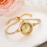 Fashion Luxury Women's Watch Gold Fine Strap Ladies Watch For Bracelet Montre Femme Female Wrist Watch Women Clock Relojes - Lootquake