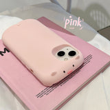 Funny Pink Pig Soft Silicone Phone Case