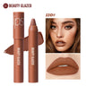 12-Color Matte Waterproof Lipstick Pen - Long-Lasting, Vibrant Berry Tone, Plant-Based Squalane, Smooth Application for All Skin