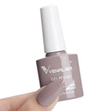 Venalisa Nail Gel Polish 7.5ml #758 Funny Bunny Milky White VIP3 Collection Long Wear Diamond Top Coat Soak Off UV LED Gel Nail