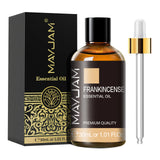 MAYJAM 1PCS 30ML Huile Essentielle d'Aromathérapie Lavande Vanille Jasmin Eucalyptus Menthe Poivrée Huile Aromatique pour Diffuseur Bougie Savon