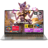 ACEMAGIC Gaming Notebook AMD Ryzen 7 5700U(Beat i7-1265U) ackbed Laptop Keyboard RAM 16GB NVME SSD 512GB "Full HD 1920x1080 - Lootquake