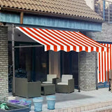Awnings Rain and Snow Resistant UV Resistant Folding and Telescopic Canopy Tent Outdoor Garden Balcony Roof Courtyard Sunshade - Lootquake