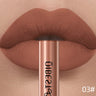 QIBEST Rouge à lèvres liquide mat Waterproof longue tenue Velours Gloss à lèvres Tube de teinte Pigment Nude mat Rouge à lèvres Maquillage des lèvres
