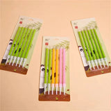 Lot de 6 bougies d'anniversaire vertes pour enfant, décoration de gâteau amusante pour Halloween, fournitures de fête, bougies de mariage