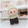 Vêtements de poupée Labubu, ensemble sweat à capuche et pantalon tendance, accessoires pour poupées Labubu Idol V1 V2, peluche universelle de 15/17 cm