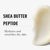 Crème visage au beurre 100 g Hydratant Purifie la peau Aide la peau à retenir l'humidité Apaise la peau sèche Végétalien pour les peaux sensibles Répare les rides