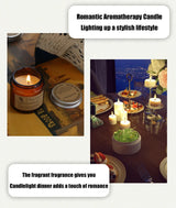 Scented Candles Smokeless Soy Candle Essential Oil Aromatic Candle Luxury Decoration Candle Wedding Gifts Party Home Decoration