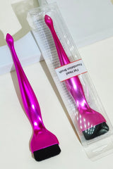 Single Ultrathin Flat-Head Foundation Brush,Spoon-Shaped Design/Non-Powder-Eating/No Powder Waste,For Liquid Foundatio/BBCream,P