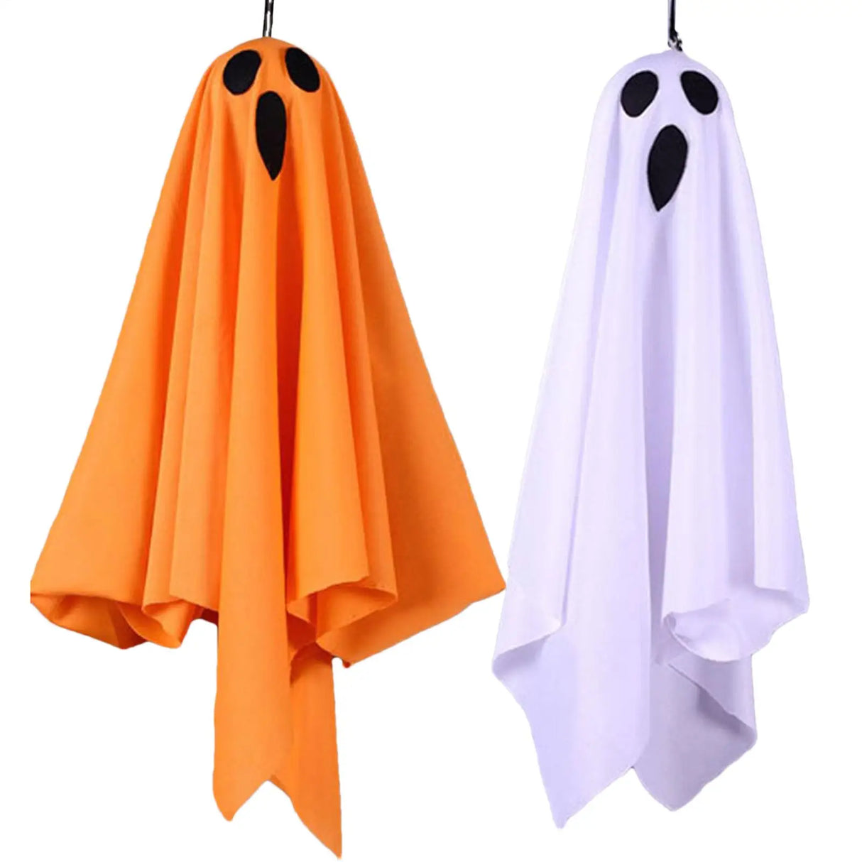 Ghost Decorations Scary LED Ghost Flying Ghost With Flexibly Adjusted Poses Halloween Pendant Decorations Hangable Party Decors