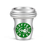 Dije de plata de ley 925 con forma de café, vino tinto, cafetera, copa de champán, compatible con pulseras colgantes originales, joyería DIY para mujer.