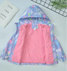 Girls Korean Polar Fleece Outdoor Jacket 4-12 Yrs Children's Autumn Winter Thickened Hooded Windbreaker Kids Girl's Fashion Coat
