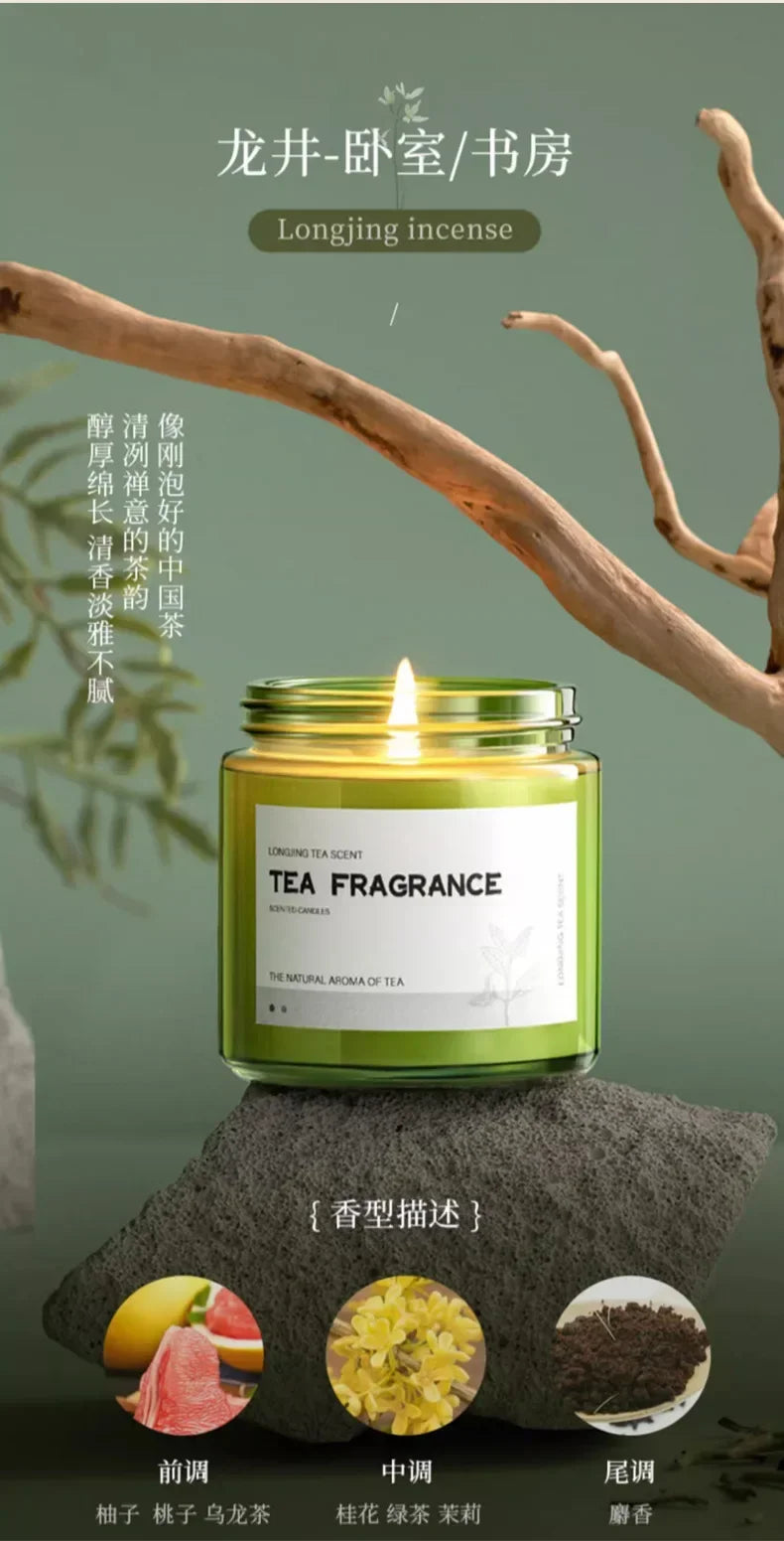 Aromatherapy Candles Indoor Bedroom Fragrance Home Long Lasting Light Fragrance Helps Sleep Purifying Air Birthday Gift