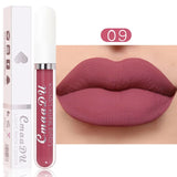 Sexy Long Lasting Velvet Matte Lip Gloss Liquid Lipstick Lip Makeup Women Beauty Red Nonstick Cup Waterproof Lip Gloss