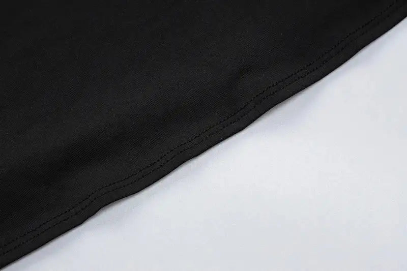 Dulzura Women 2025 Summer Party Club Evening Streetwear Bodycon Beach Basic Black Long Dress Wholesale Items For Business D22775
