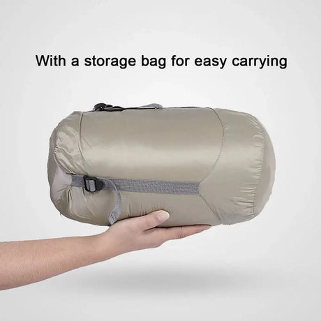 Outdoor Wearable Cloak Sleeping Bag Portable Warming Sleeping Bag Light-weight Cotton Sleeping Bag for Winter Camping Travel - Lootquake