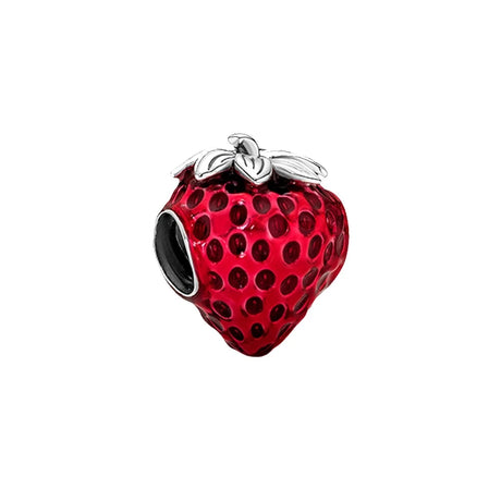 925 Sterling Silver Coffee Red Wine Coffee Glass Maker champagne Charm bead Fit Original Pendant Bracelet DIY Jewelry For Women - Lootquake