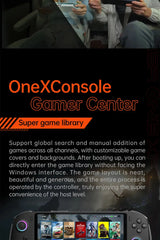 OneXPlayer OneXFly F1 Pro AMD 8840U AI 9 365 HX 370 OLED 144Hz 7" Screen PC Game Console Handheld 3A Steam Play Laptop Windows11 - Lootquake