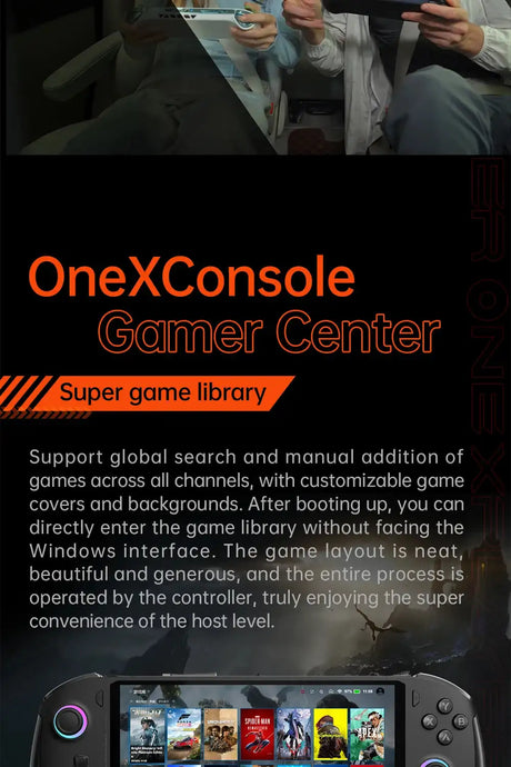 OneXPlayer OneXFly F1 Pro AMD 8840U AI 9 365 HX 370 OLED 144Hz 7" Screen PC Game Console Handheld 3A Steam Play Laptop Windows11 - Lootquake