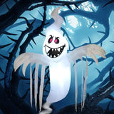1.5M Party & Holiday DIY Decortions Halloween Inflatable Toys Built-in LED Lights Ghost Courtyard Outdoor Ornament Garden Decor