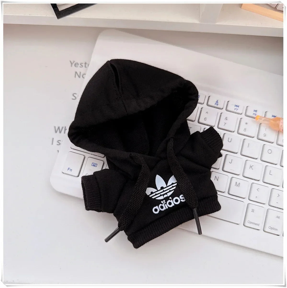 Vêtements de poupée Labubu, ensemble sweat à capuche et pantalon tendance, accessoires pour poupées Labubu Idol V1 V2, peluche universelle de 15/17 cm