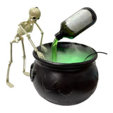 Halloween Black Witch Bowl Magic Float Bottle and Diffuser Horror House Decoration Hocus Party Scary Props Halloween Decor