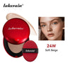 Base de maquillaje en cojín con protector solar Lakerain, resistente al agua, de larga duración, iluminadora, en crema, para mujer, maquillaje facial, cosmética coreana.