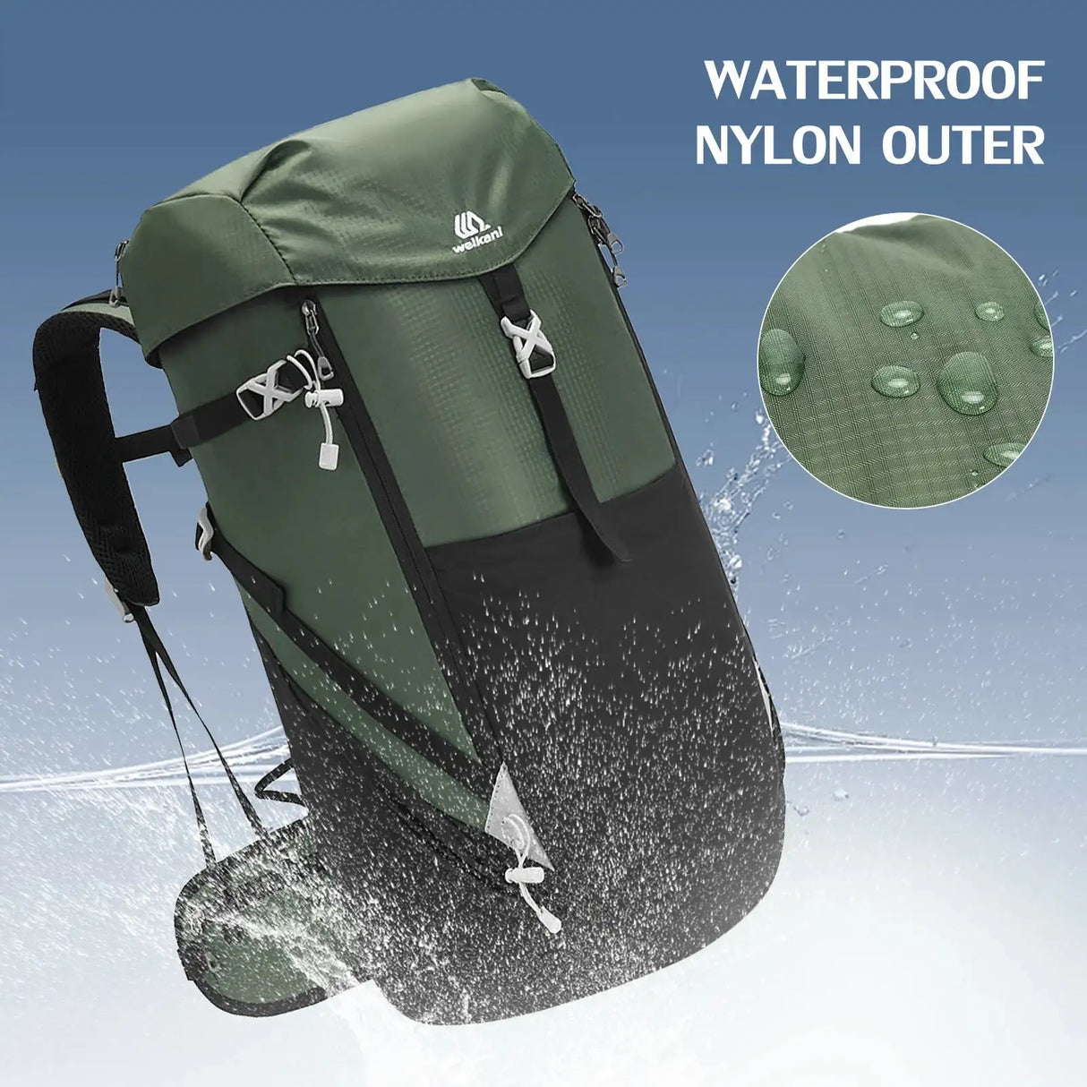 50L Mountain Backpack Waterproof Shoulder Bag Outdoor Sports Bag Tactical Backpack for Men / Women Camping tent Travel Hiking - Lootquake