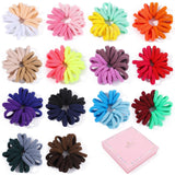 20/50pcs Kids Elastic Hair Bands Girls Sweets Scrunchie Rubber Band for Children Hair Ties Clips Headband Baby Hair Accessories