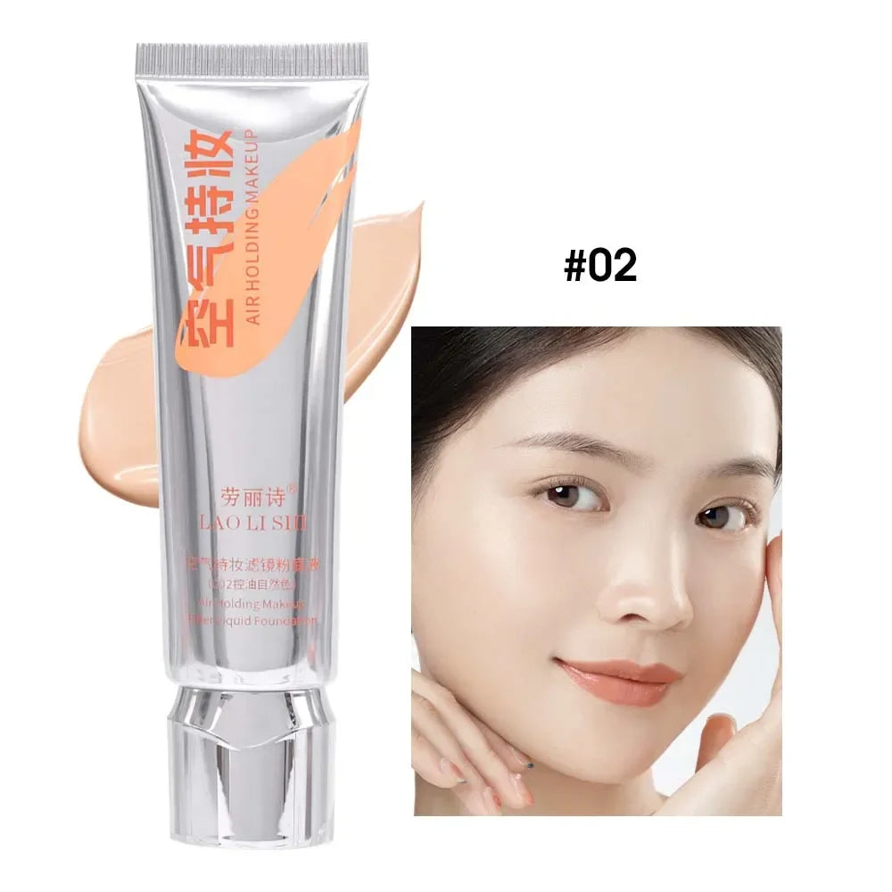 Face Foundation Cream Matte Smooth BB Cream Waterproof Long Lasting Moisturizing Concealer Liquid Full Coverage Acne Makeup Base