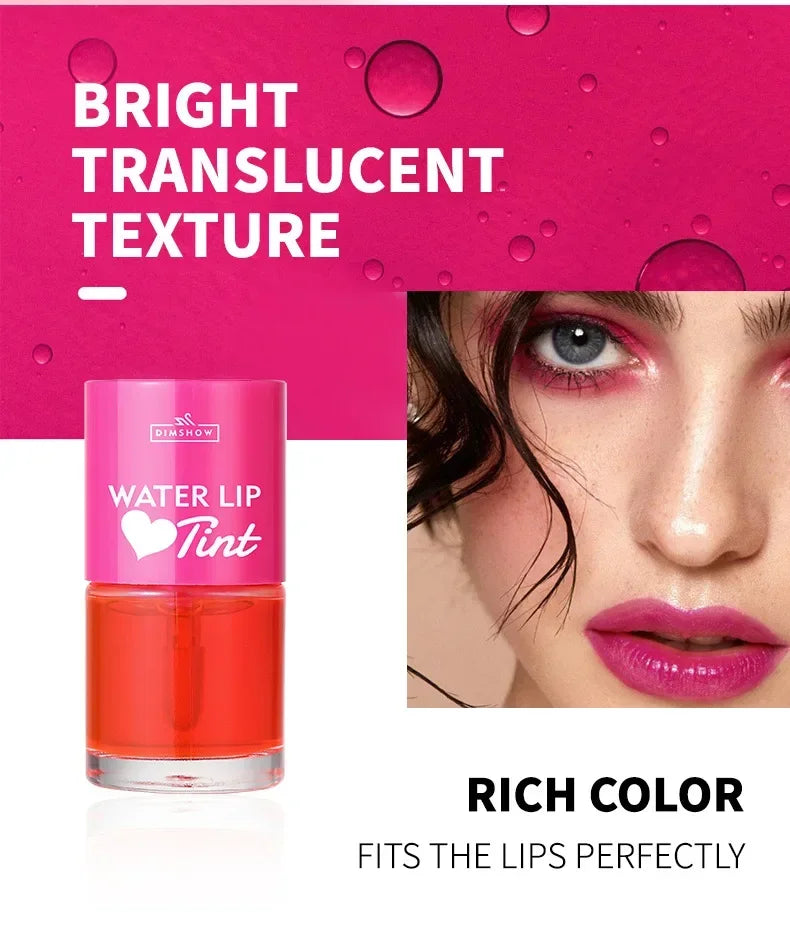 Liquid Lipstick Facial Rouge Big Eye Eyeliner 2-IN-1 Multipurpose Makeup Long-lasting Moisturizing Matte Non-stick Lip Gloss