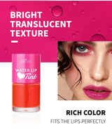 Liquid Lipstick Facial Rouge Big Eye Eyeliner 2-IN-1 Multipurpose Makeup Long-lasting Moisturizing Matte Non-stick Lip Gloss