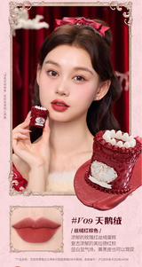 Flowerknows Strawberry Cupid Lipstick Cake Matte Velvet Lipgloss Lip Mud Makeup Korean Flower Know Lip Cream For Girls&Women