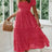 Summer Women Beach Sweet Dresses Vintage Vintage Print Puff Sleeve Casual Square Collar Floral Maxi Long Dress Festa Vestidos - Lootquake